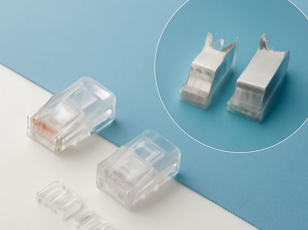 RJ45 and Cat6 Ethernet cable with T568A and T568B wire order and shielded cable comparison
