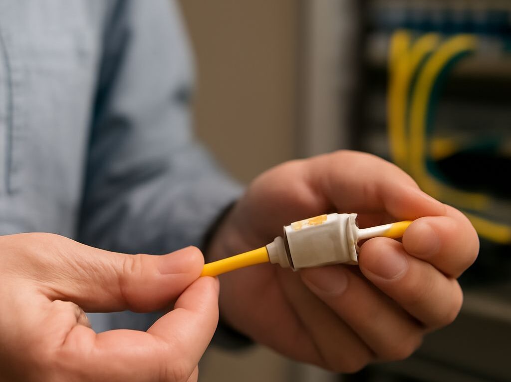 Ethernet pinout and multimode fiber connector reference
