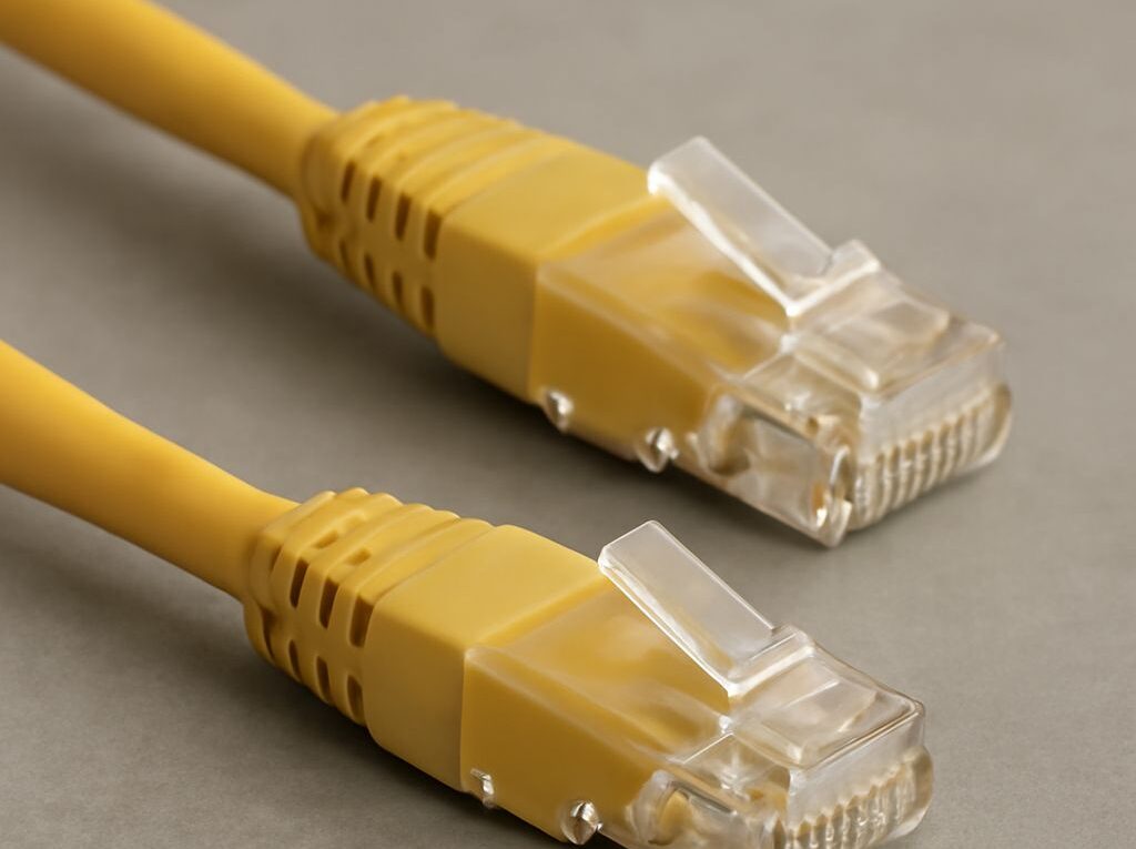 Gigabit SFP link between a network switch and fiber patch cable