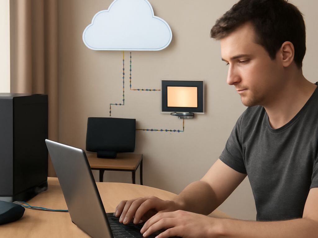 Router forwarding an RDP connection to a PC