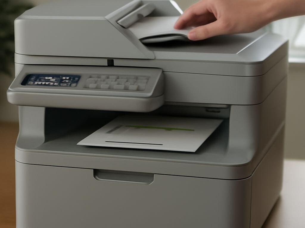 A modern color laser printer