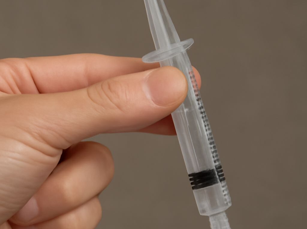 Hypodermic needles and syringes used in IoT operations