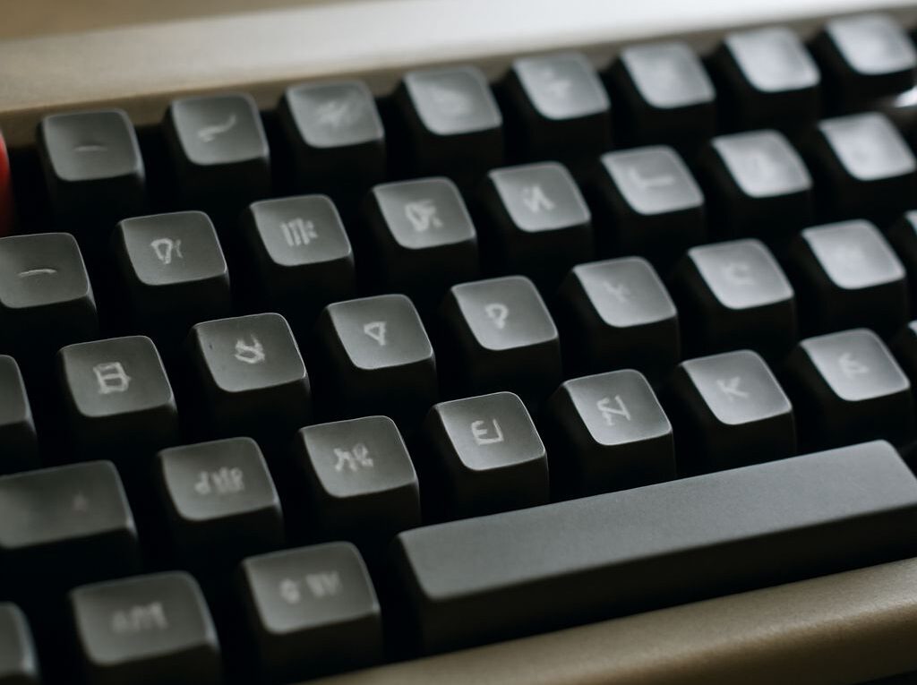 QWERTY keyboard layout
